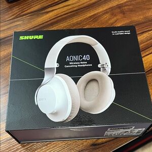 Shure AONIC 40 White Wireless Headphones